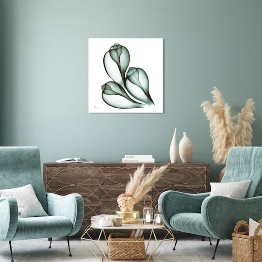 Empire Art Direct 24" x 24" Coastal Serenity Frameless Free Floating Printed Tempered Glass Wall Art